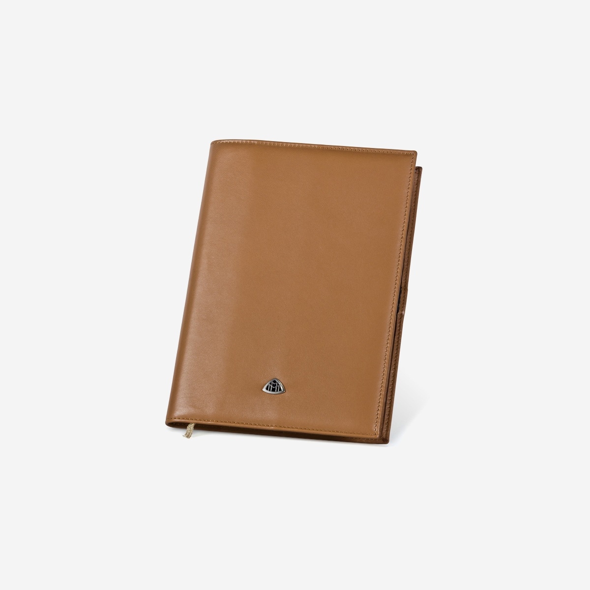 Outline' Wallet - Handmade Leather Wallet (Olive / Orange)